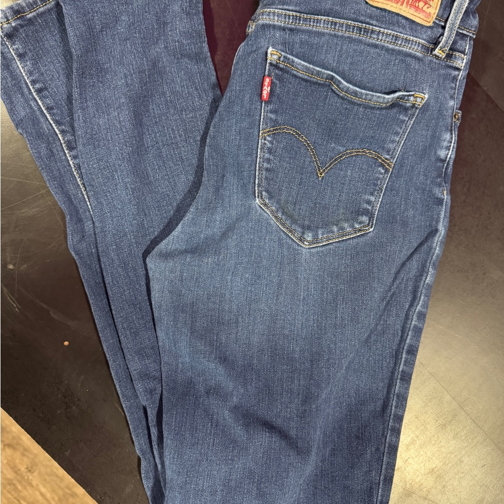 Levi's Women's Dark Blue Skinny Jeans